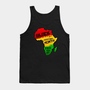 black history month february disaster Tank Top